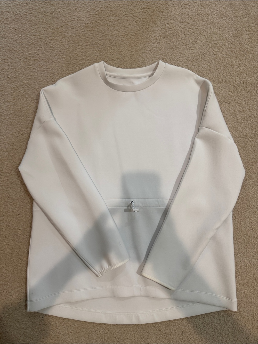 Sweaty Betty White Crewneck Sweatshirt